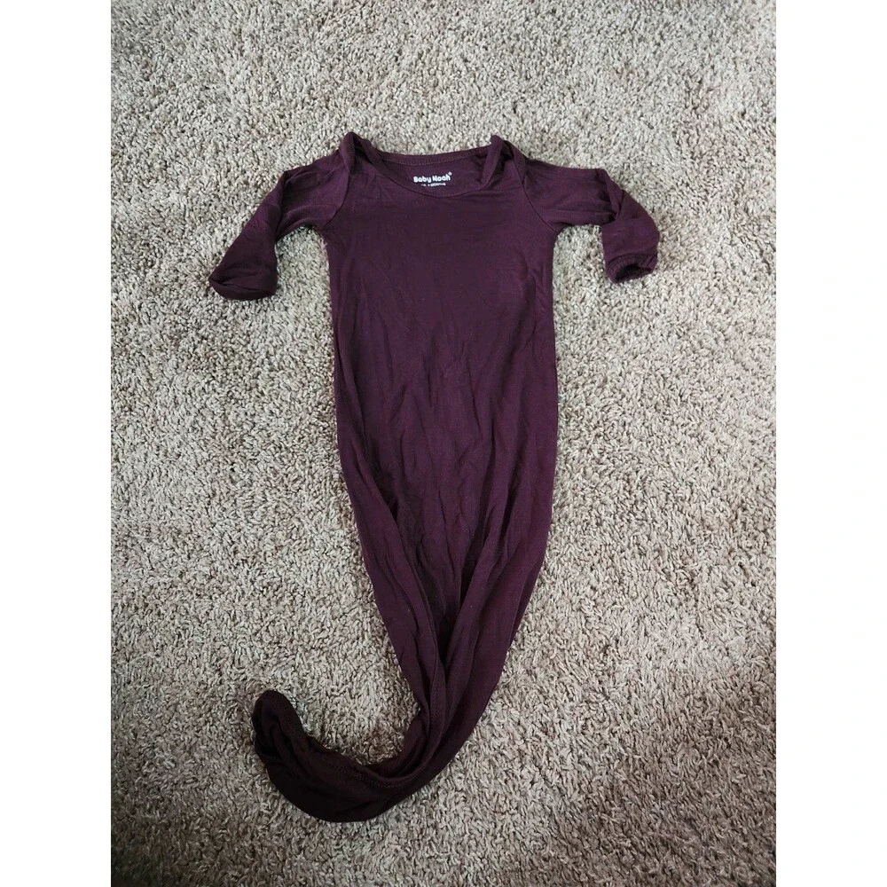 Baby noah gown size 0-3M- purple